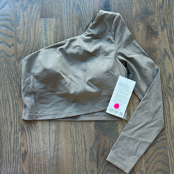 NWT lululemon Align Asymmetrical LS • Nomad • 8 - Picture 2 of 5